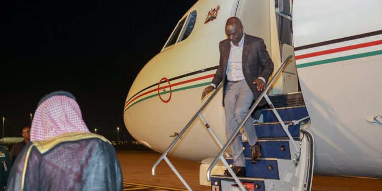 Ruto back to Riyadh after two weeks for Saudi-Africa Summit
