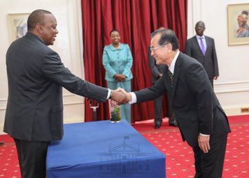 New Japan ambassador to Kenya officially begins his duties