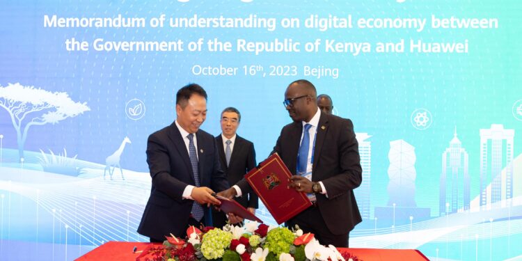 Kenya, Huawei sign MoU to accelerate digital transformation