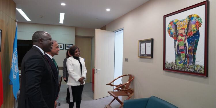 Kenya envoy in China meets top UN officials in Beijing