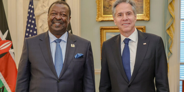 Regional instability, Haiti feature in Mudavadi, Blinken bilateral talks