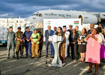 India donates 40 tonnes of relief for flood victims in Kenya