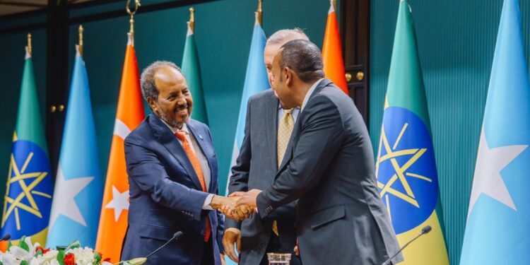 Breakthrough after Turkey brokers talks between Ethiopia, Somalia