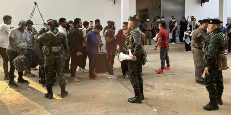 Kenya negotiates release of 70 Kenyans trafficked to Myanmar scam centres