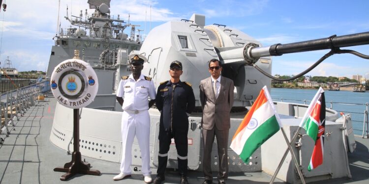 Naval diplomacy anchors India’s growing influence off Kenya’s Coast